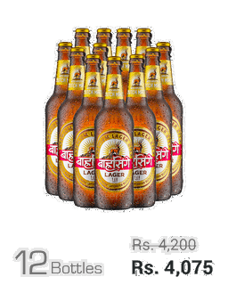 Barahsinghe Premium Lager 650ML x 12 Bottles