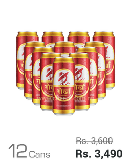 Gorkha Premium 500ML x 12 Cans