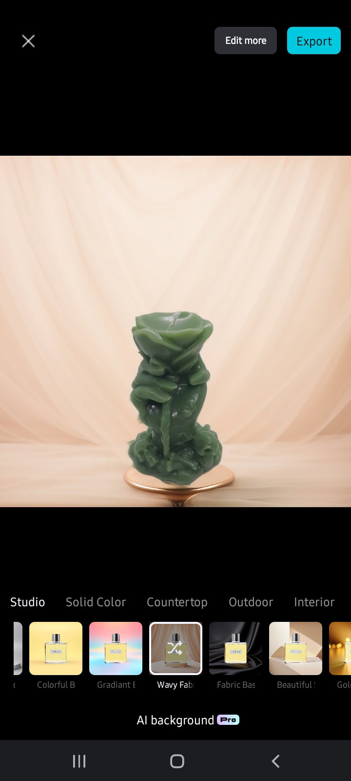 Mystic scented candle_0