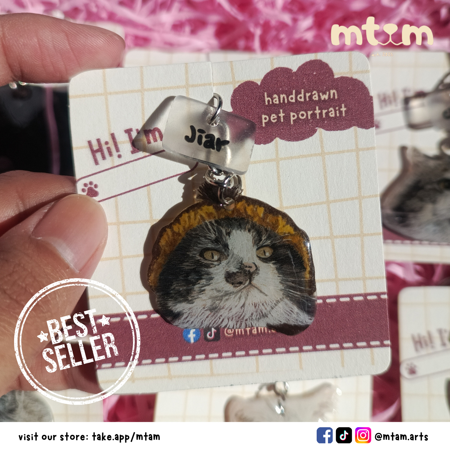 Handdrawn Keychains_0