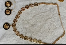 Fashion Necklace with Matching Earings