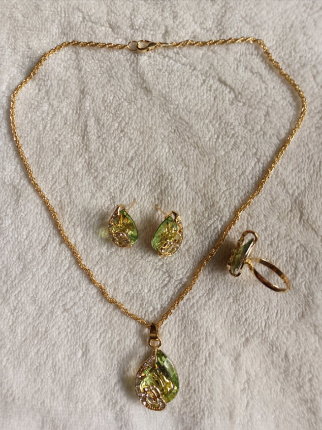 Fashion Necklace with Matching Earings_4
