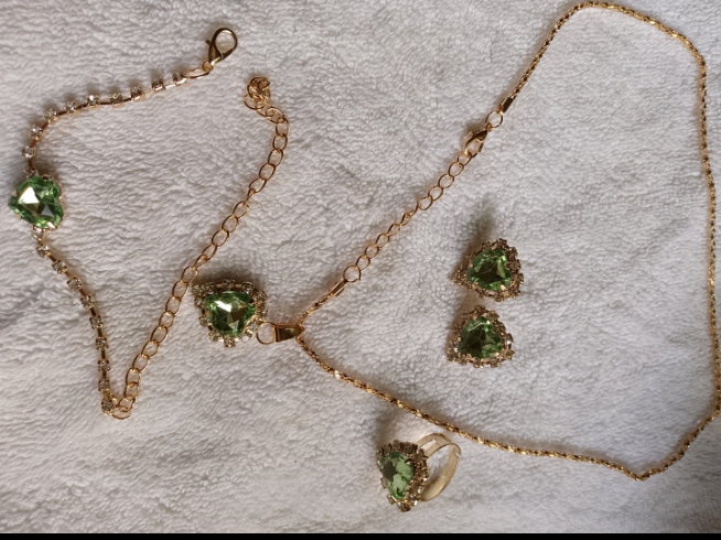 Fashion Necklace with Matching Earings_10