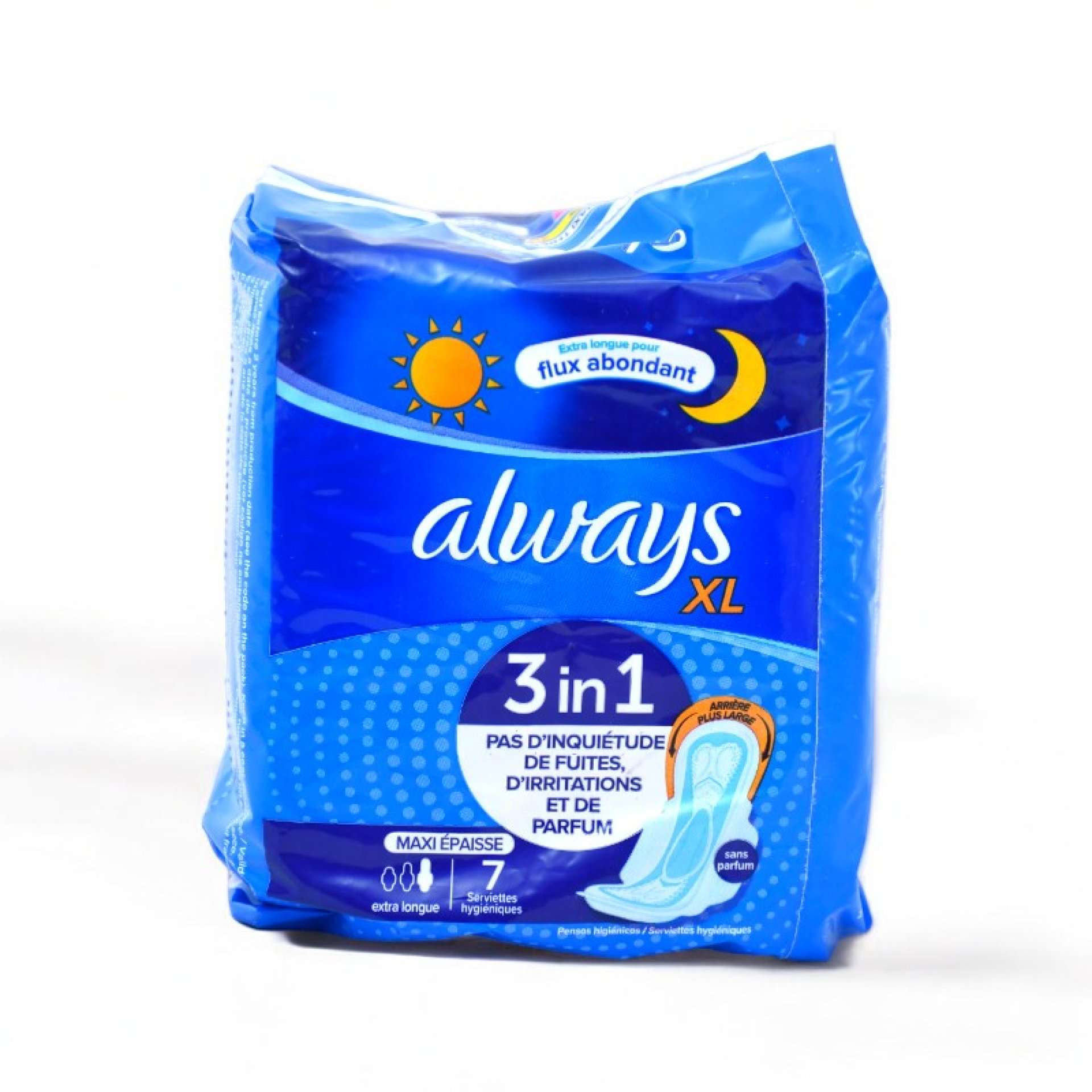 Always T5 Sanitary Pads, XL Flux Abondunt