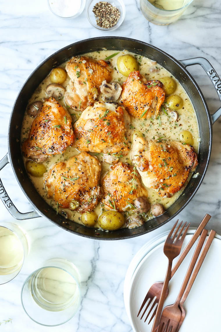 Oven Baked Chutney Chicken Pieces. (Wednesday)