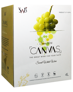 Canvas Sweet White 4L Box