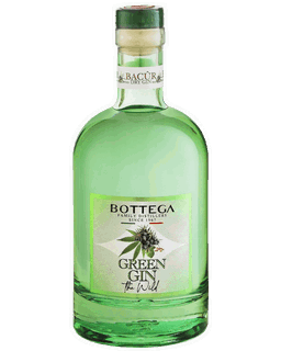 Bottega Bacur Green Gin The Wild Distilled Dry Gin 700ML