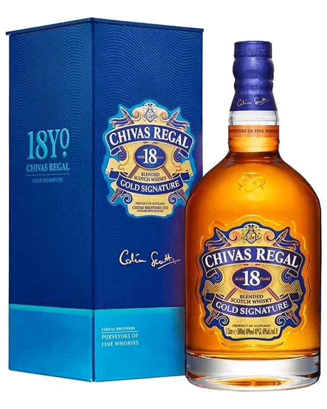 Chivas Regal 18yrs Gold Signature 1L