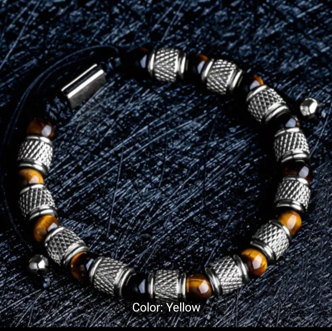 Royal Charm Stainless Steel Bracelet ( Gold )_4