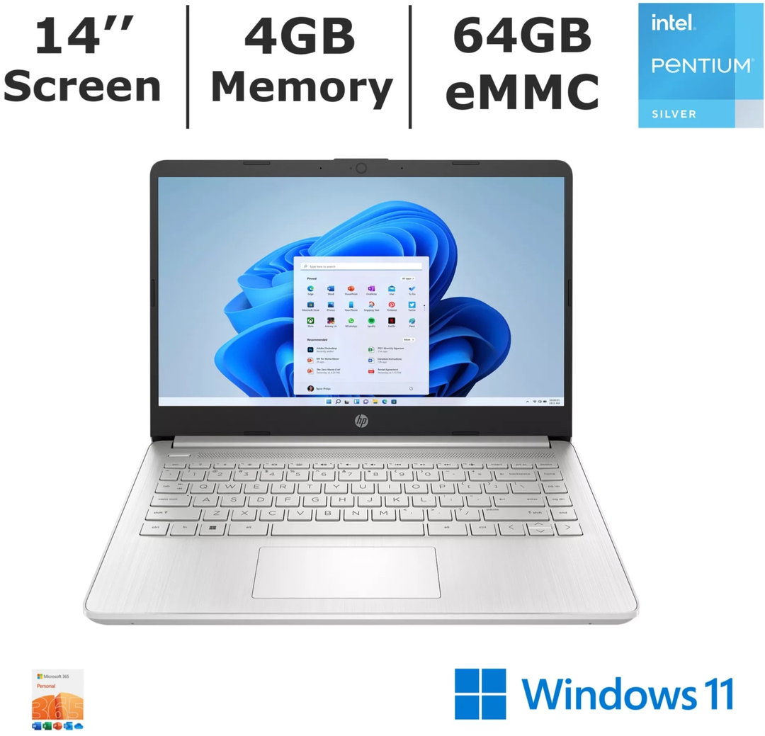 HP 14" Laptop 