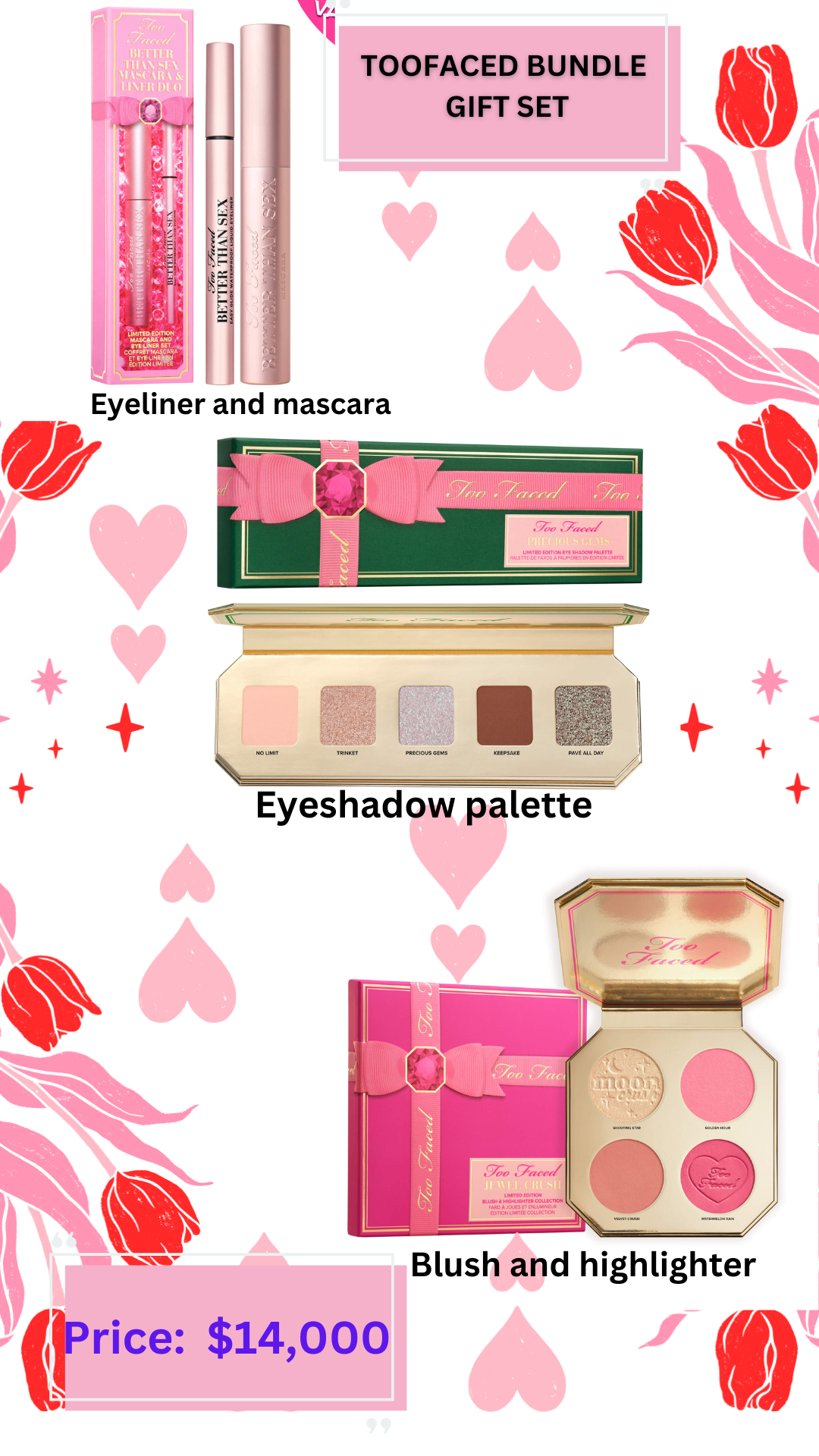 Toofaced gift set_0