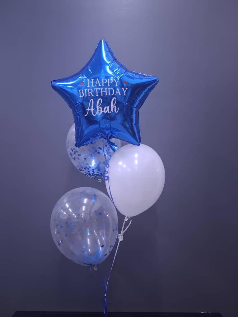 Foil Helium Balloons Set