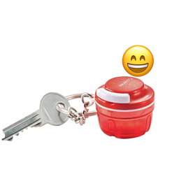CHOPPER KEYCHAIN CHILI TUPPERWARE 