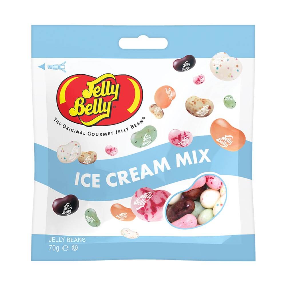 Jelly Belly Ice Cream Mix Jelly Beans Bag 70g_0