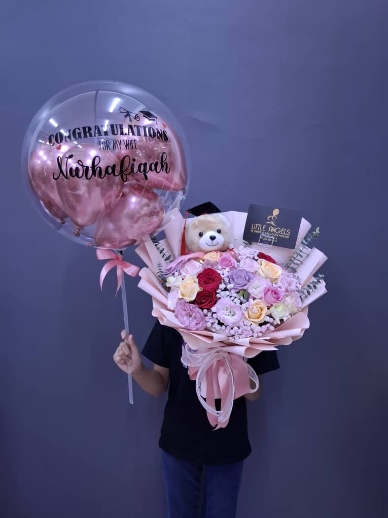 Graduation Bouquet - Roses