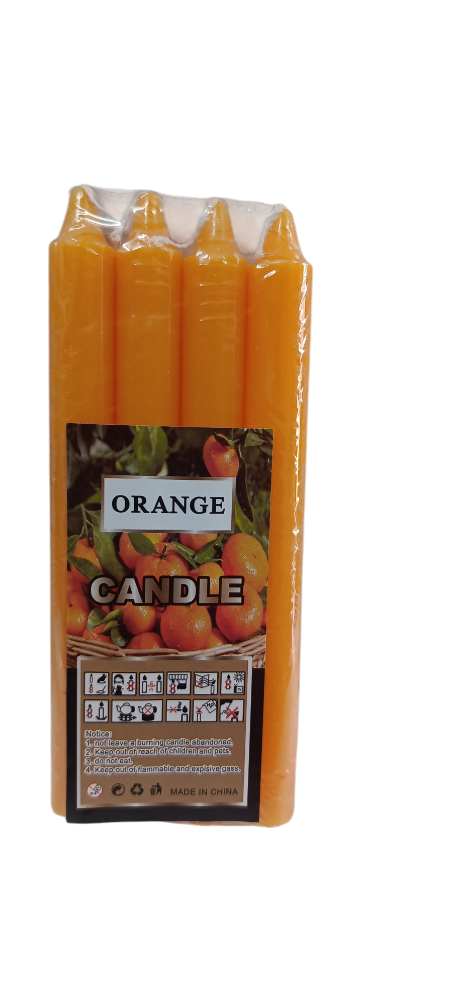 شمع معطر 4 عدد🟠_0