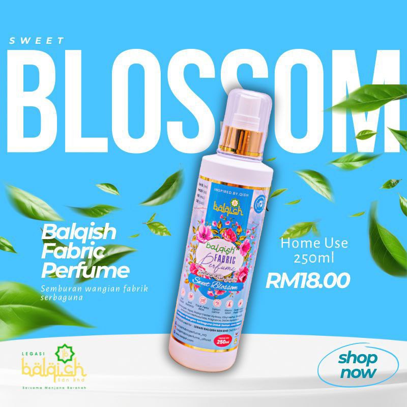 Balqish Fabric Perfume Sweet Blossom_0