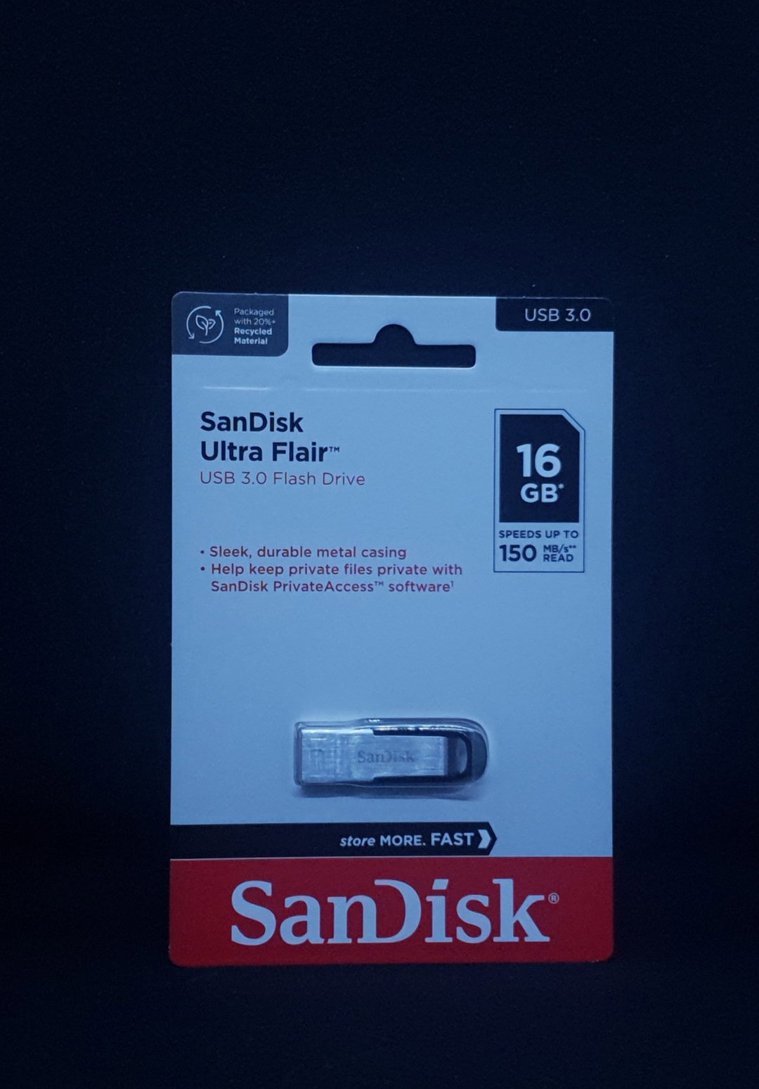 16GB Sandisk Ultra Flair Flashdisk