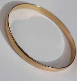 Rosegold Classic style Bangle (65mmx6mm)