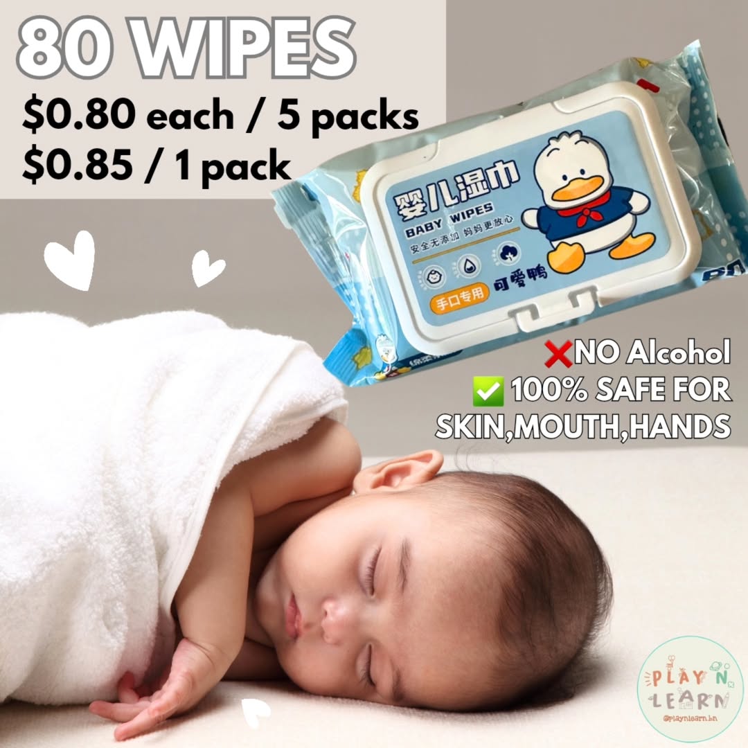 NON-ALCOHOL WET TISSUE 80 WIPES
