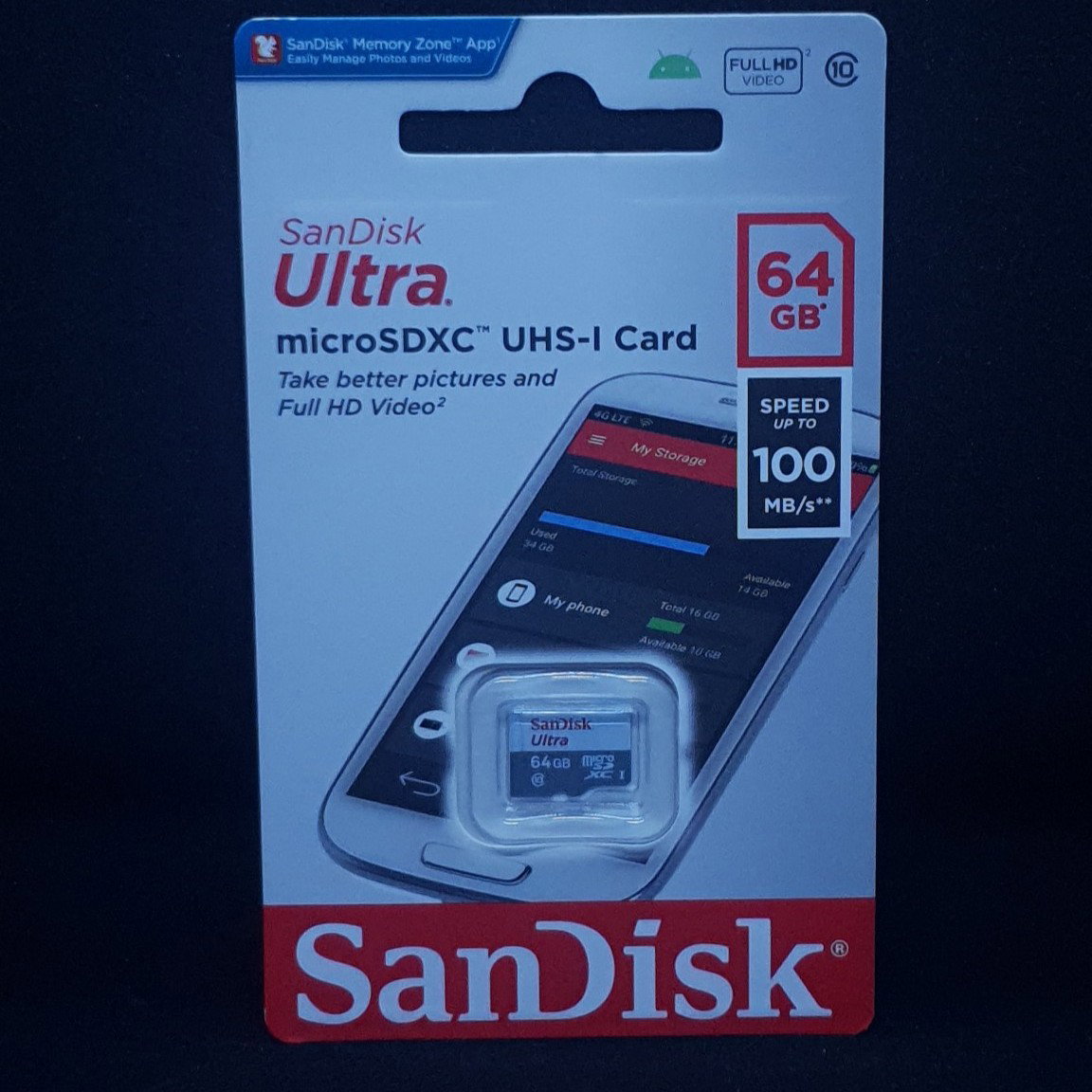 64GB Sandisk Ultra MicroSD Card _0