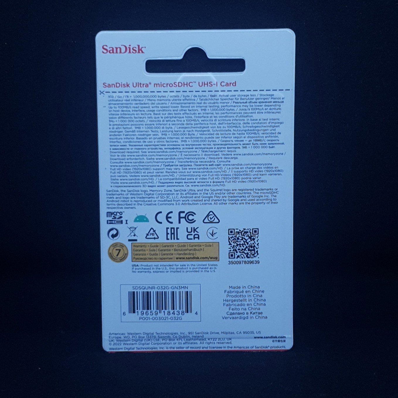 32GB Sandisk Ultra MicroSD Card_1