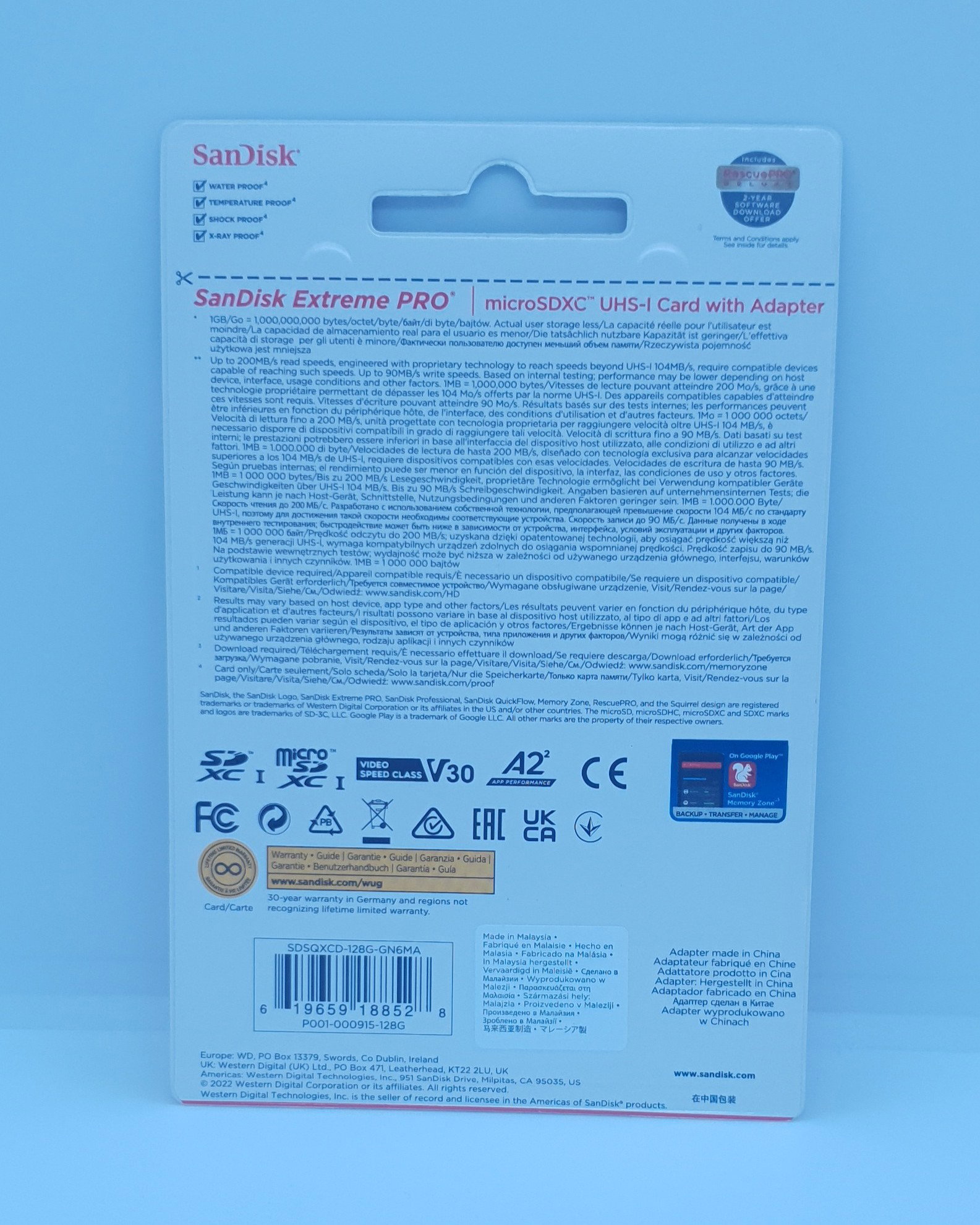 64GB Sandisk Extreme Pro Micro sd _0