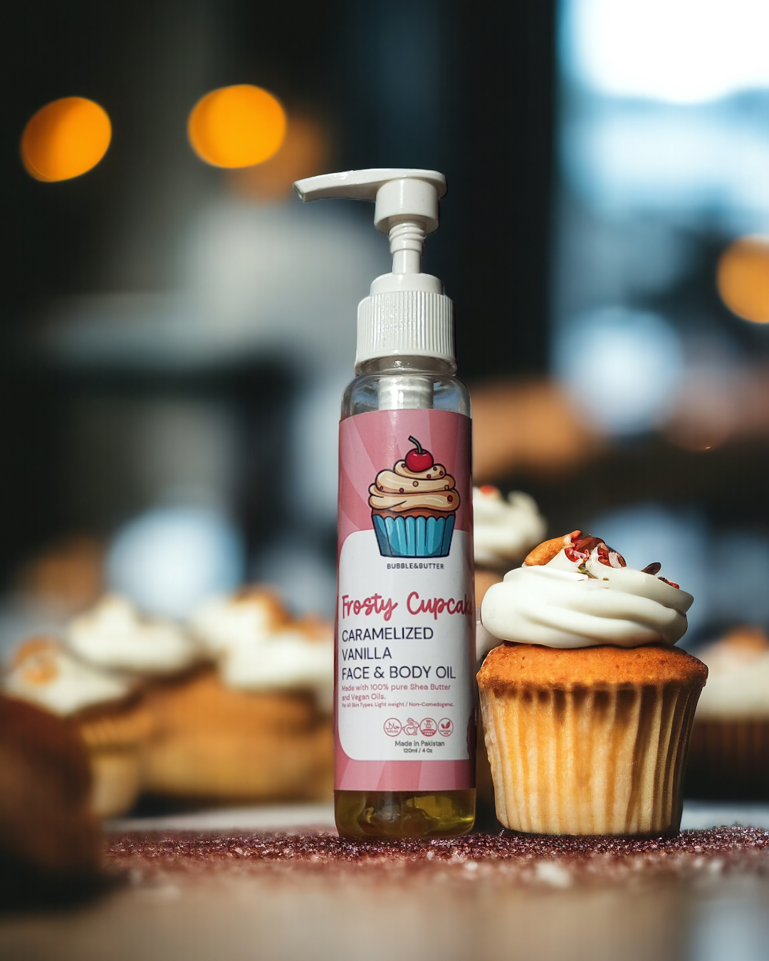 FROSTY CUPCAKE (CARAMELIZED VANILLA) BODY OIL