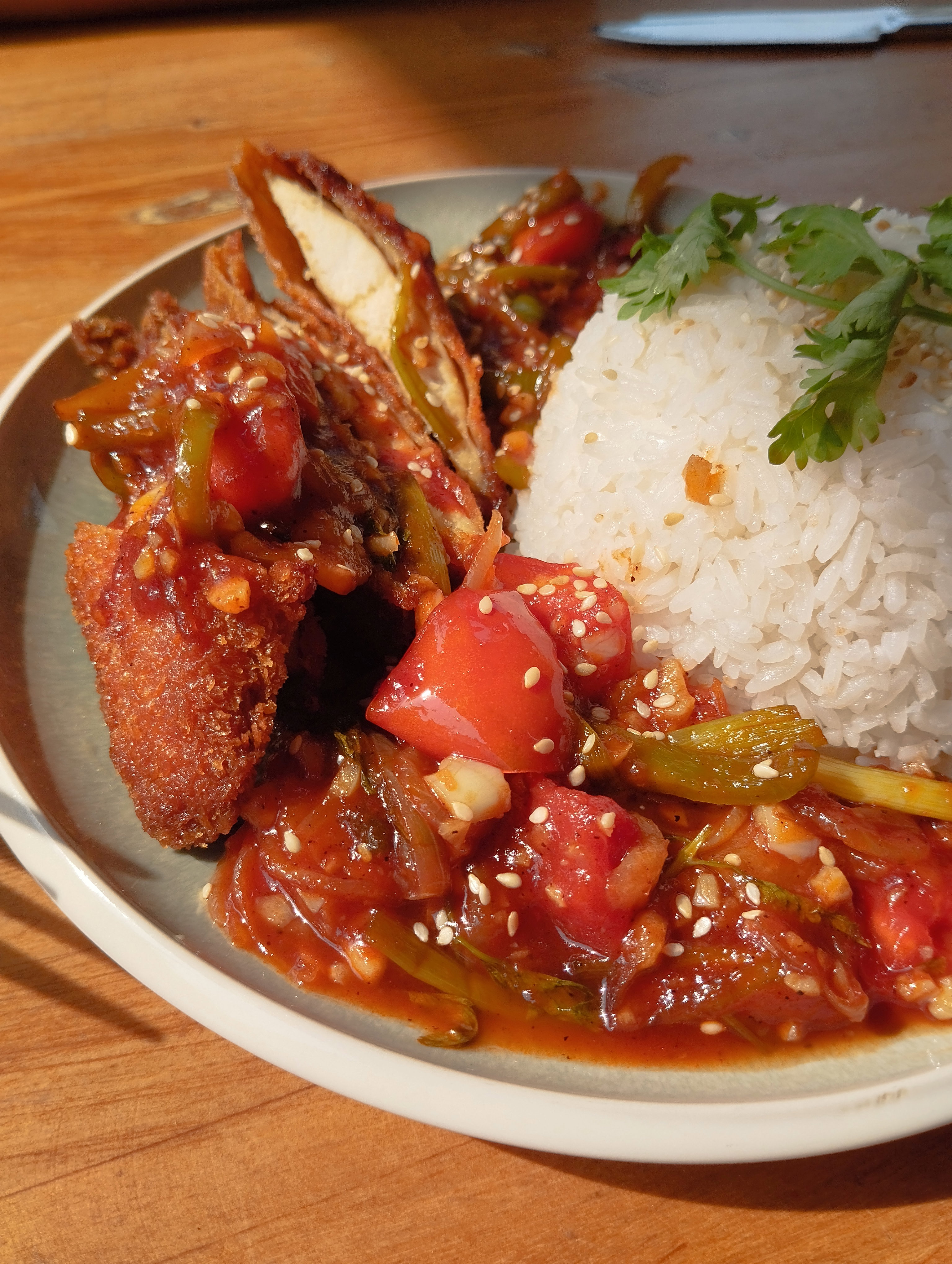 Poulet Croustillant à l'Aigre Douce_0
