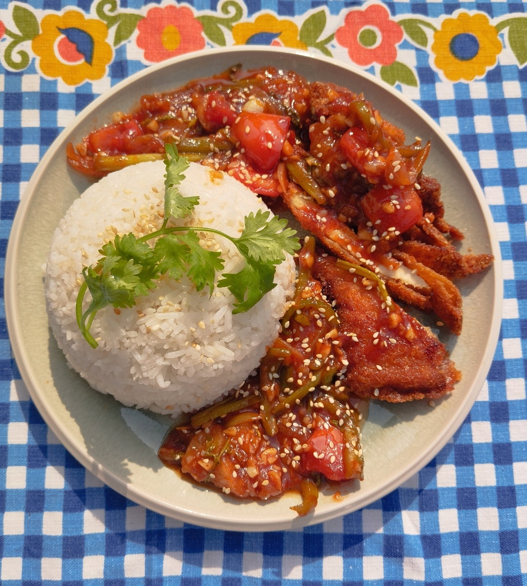 Poulet Croustillant à l'Aigre Douce_1