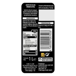 Aceite de Oliva Extra Virgen 1L