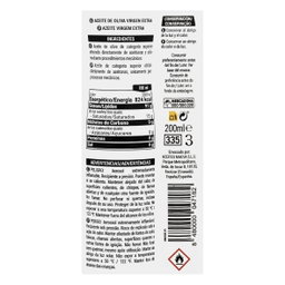 Aceite de Oliva Virgen Extra 200ml