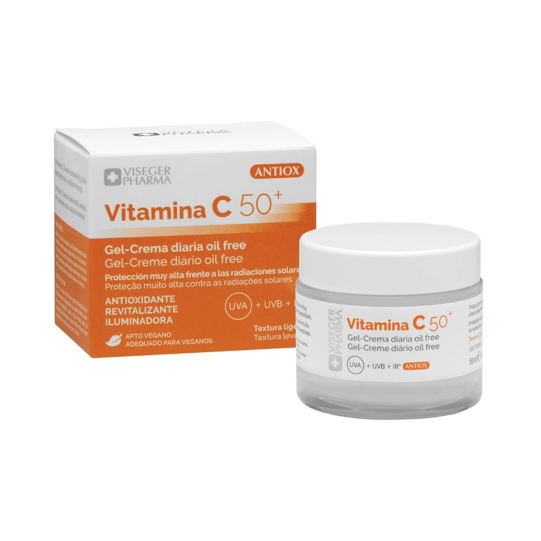 Crema facial con Vitamina C SPF 50+ Viseger Pharma