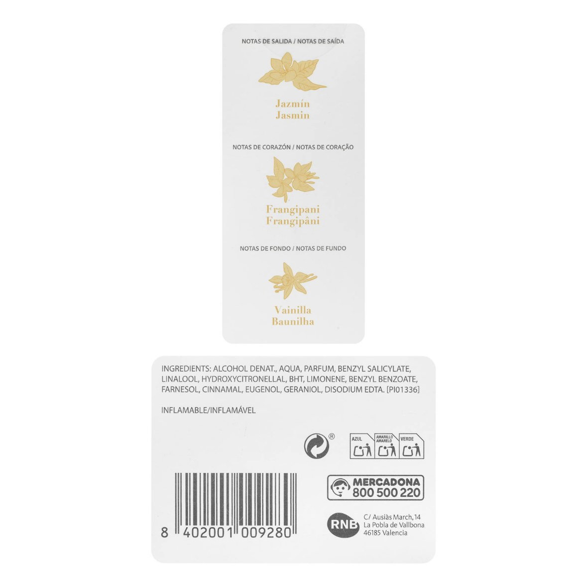 Eau de parfum mujer Como Tú Gold_1