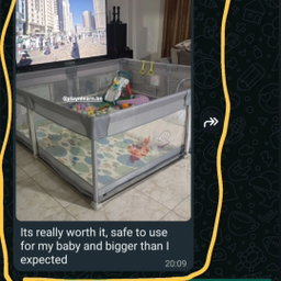 BABY WHALE PLAYFENCE 