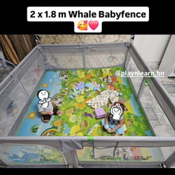 BABY WHALE PLAYFENCE 