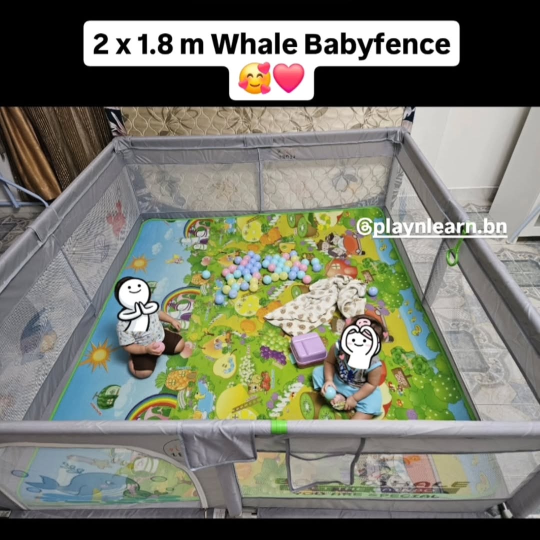 BABY WHALE PLAYFENCE _9