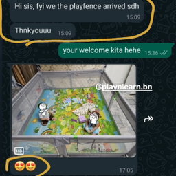 BABY WHALE PLAYFENCE 