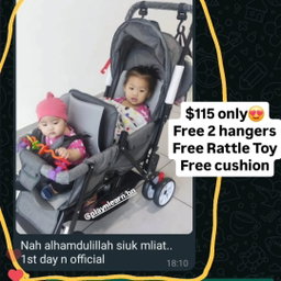 TWIN STROLLER Med Spec 