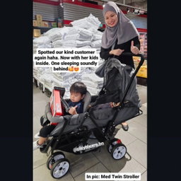 TWIN STROLLER Med Spec 