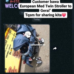 TWIN STROLLER Med Spec 