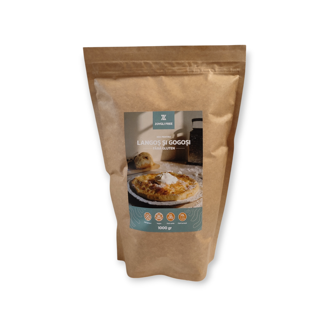 Mix pentru Langoş şi Gogoşi fără gluten 1000g