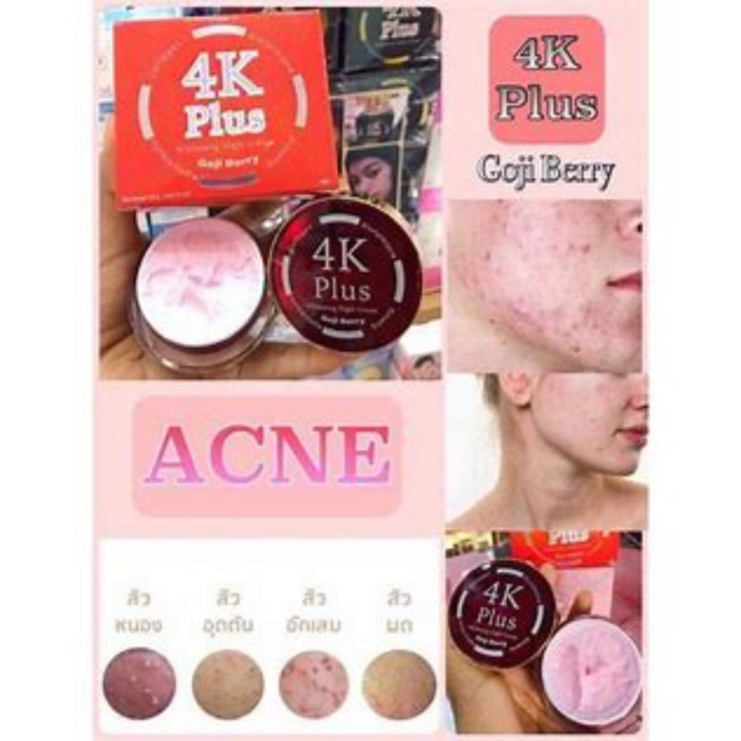  4K Plus 5X Whitening Night Cream Goji Berry_1