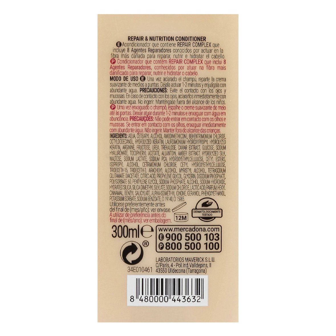 Acondicionador Repair & Nutrition Deliplus_1