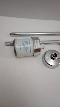 oil filter wrench cup and rod  L extension