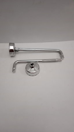 oil filter wrench cup and rod  L extension