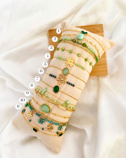 Aventurine & Malachite Bracelets 