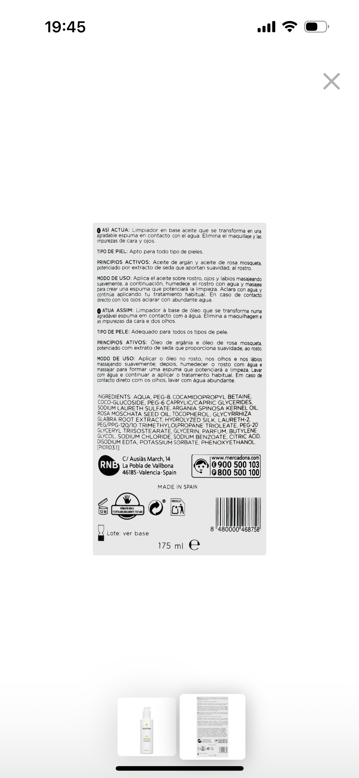 Aceite limpiador espumoso Deliplus_1
