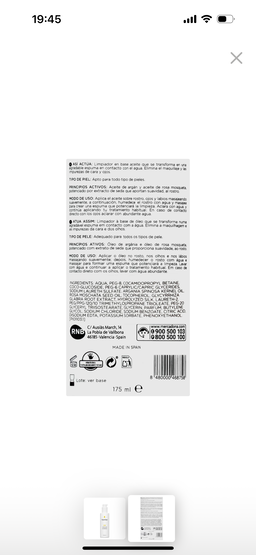 Aceite limpiador espumoso Deliplus