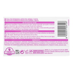 Toallitas desmaquillantes Deliplus